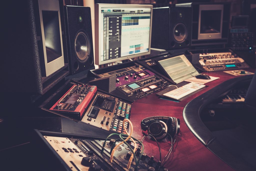 Music Recording Desk