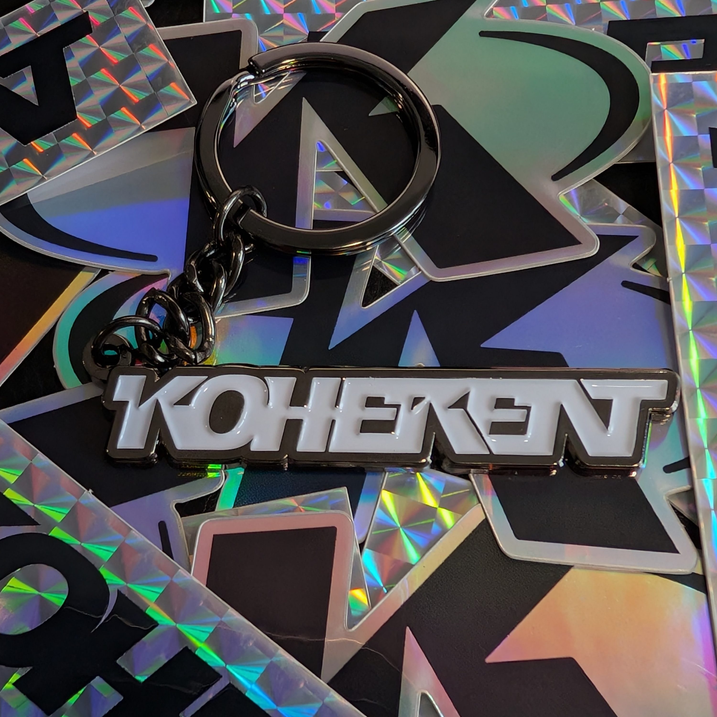 Koherent Limited Keyring & Sticker Pack