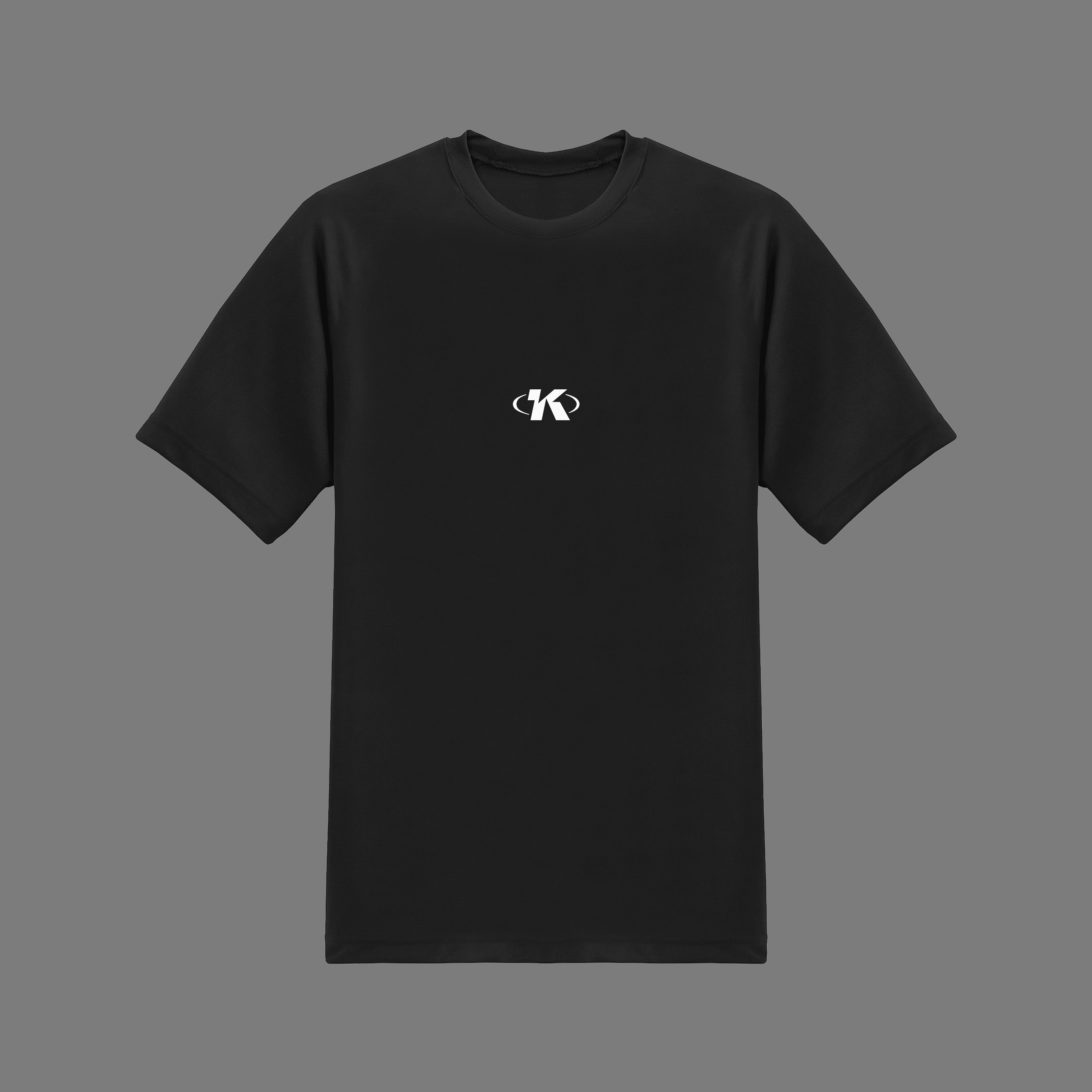 Koherent Classic Black Embroidered Tee